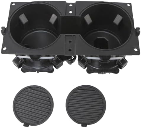 Front Center Console Cup Holder with Cup Holder Insert Mat