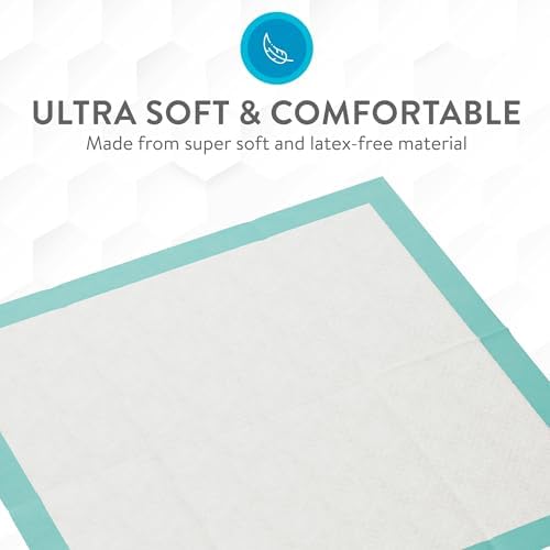 Super Absorbent Disposable Bed Pads for Chronic Incontinence Ultra Thick and Absorbent Bed Pads Disposable Adult | Pee Pads for Adults (36" X 36" Pack of 50) XX Large
