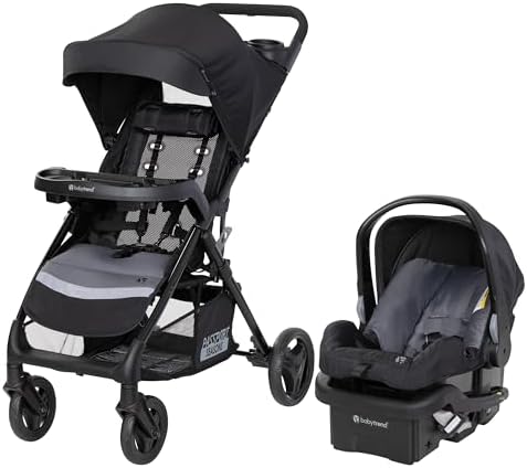 Passport Seasons Travel System with EZ-Lift™ Infant Car Seat, Journey Black