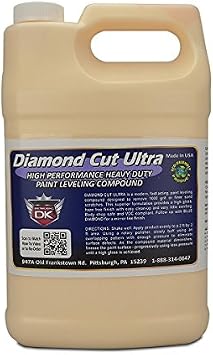 Detail King Diamond Cut Ultra - Car Scratch Repair Body Compound - Car Scratch Remover & Swirl Remover - Body Shop Safe 