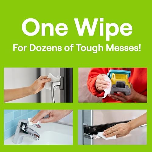 Multi-Surface Wipes, Garden Mint scent, 70 Wipes