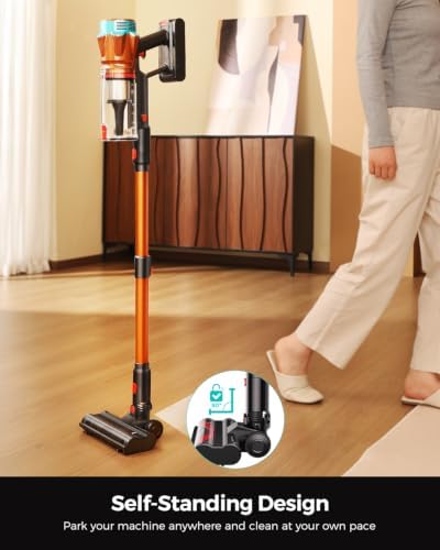Cordless Vacuum Cleaners for Home, Powerful 8-in-1 Lightweight Stick Vacuum