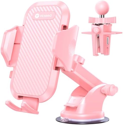 Stable Car Phone Holder [Upgraded Strongest Suction, Won't Break]