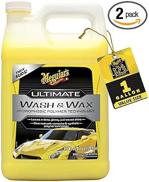 Meguiar's Ultimate Wash and Wax and Meguiar's Endurance Tire Gel Bundle