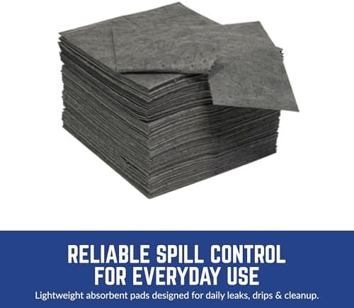 Universal Medium Duty Absorbent Pads, 16" x 18", 200 Count