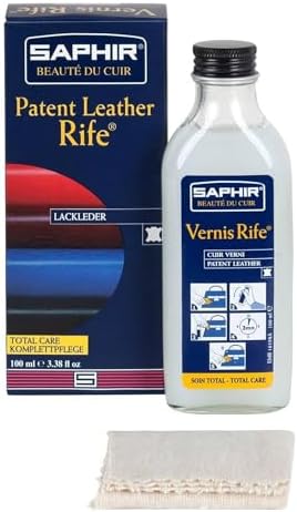 Vernis Rife - Patent Leather Cleaner - Shine, Clean and Protect against Cracking - Neutral - 100mL