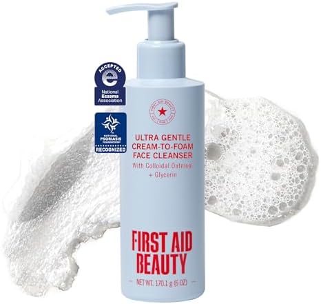 First Aid Beauty Ultra Gentle Cream-to-Foam Cleanser