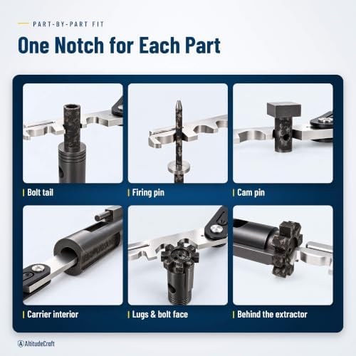 Carbon Multi-Scraper, Bolt Carrier Group Carbon Removal Tool