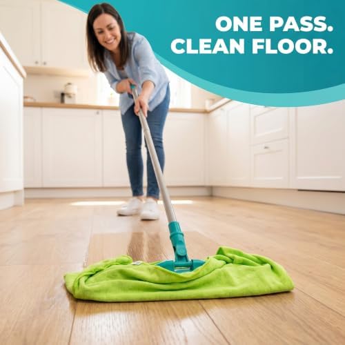 HELOMOR Large Microfiber Towels 6 Pack - 30"x18" Car Drying Towel - Extra Absorbent Cleaning Cloths for Floors, Kitchen and Windows - Lint-Free Detailing Cloths for Cars