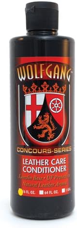 WOLFGANG CONCOURS SERIES Leather Care Conditioner | Premium UV-Protecting Formula for Soft & Restored Leather | Deep Moi