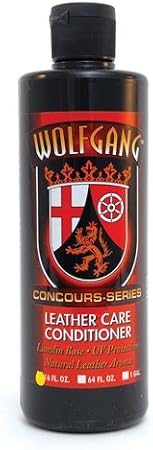WOLFGANG CONCOURS SERIES Leather Care Conditioner | Premium UV-Protecting Formula for Soft & Restored Leather | Deep Moi