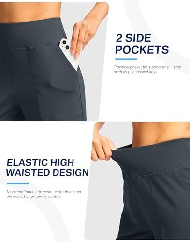 Women's Athletic Shorts 6" High Waisted Casual Shorts for Women