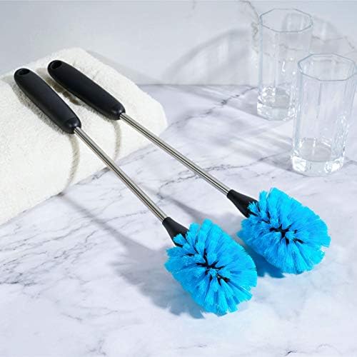 Stainless Steel Water Bottle Cleaning Scrubbing Brush, 13 in-15 in