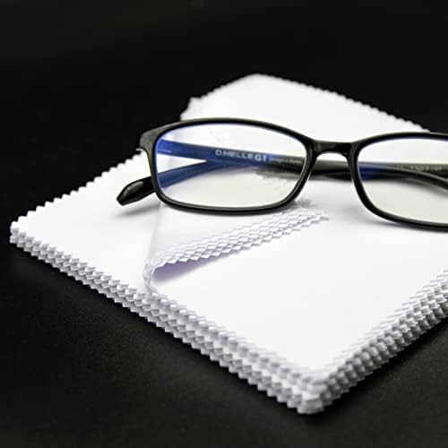 Eyeglasses Cleaning Cloth Glasses Cloths 5.5"x5.5" 100pcs White