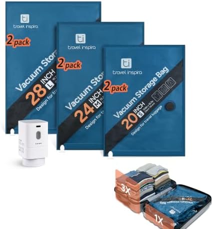 Oxford Fabric Vacuum Storage Bags for Travel, Tear & Scratch Resistant
