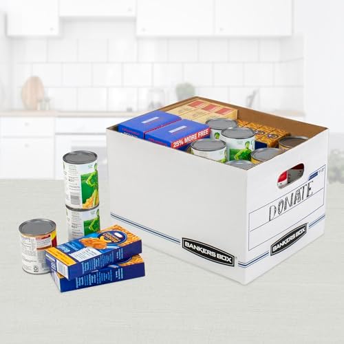 30-Pack Basic-Duty File Storage Box with Lid, Letter/Legal
