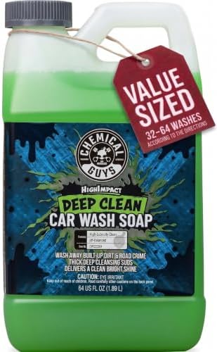 High Impact Deep Cleaning Car Wash Soap, High Suds, 64 oz