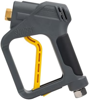 Snubby Short Pressure Washer Gun with Foam Cannon Attachment