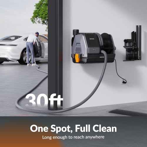 Grandstorm Garage Vacuum Cleaner with Retractable 30FT Hose
