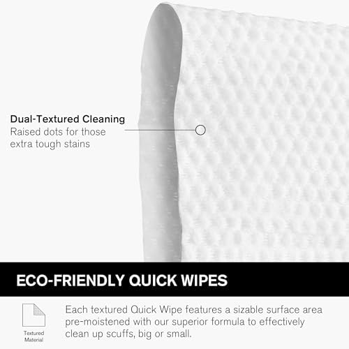 Plant-Based Quick Wipes, Shoe Cleaner, 30 Pack, Individually Packed, Sneaker Care, Ideal for Footwear, Safe for Leather, Rubber, Plastic, and More