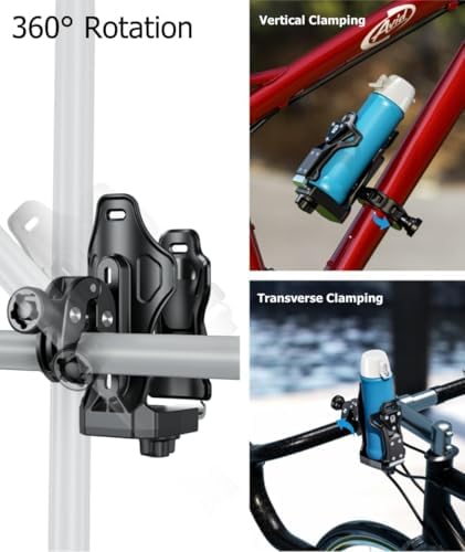 Motorcycle Cup Holder, Anti-Theft Bike Water Bottle Holder