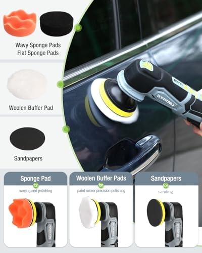 12V Cordless Mini Buffer Polisher Kit
