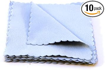 Carpro Suede Microfiber Cloths 10 X 10 Cm, 10 Pack