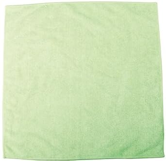 Renown REN03670-IB Green Microfiber Cloth, 881664, 16" x 16", 12 Cloths per Case