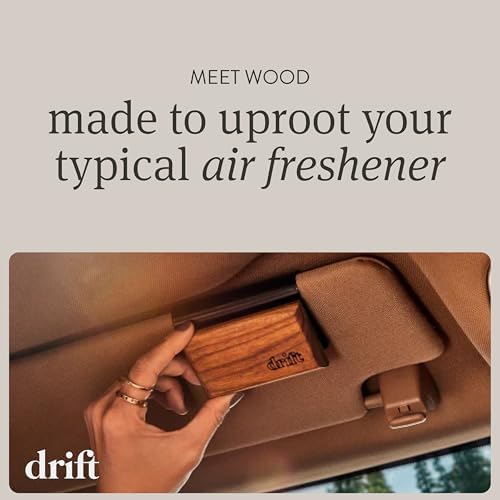 Car Air Freshener - The Original Wood Air Freshener - Car Odor Eliminator - Long Lasting Scent - Essential Oils - Clean Ingredients - Variety 3 Pack Refill - NO CLIP INCLUDED