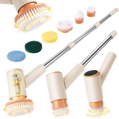 Electric Spin Scrubber,Cordless Shower Scrubber