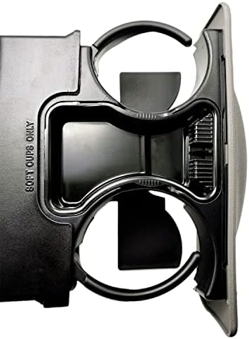 Dashboard Cup Holder for 99-04 Ford F250-F550 Super Duty Excursion Gray