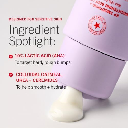 KP Smoothing and Brightening Body Lotion, 6.7 fl oz, Peach