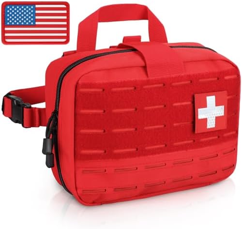 Medical Bag, First Aid Bag Empty for Emergency & Trauma Kits