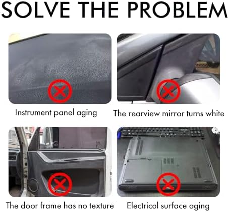 Plastic Restorer for Cars, Ceramic Coating Black Trim Restoration