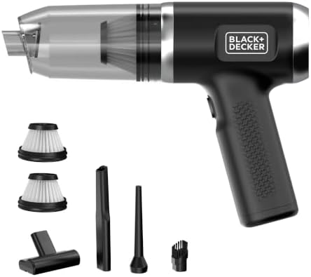 BLACK+DECKER dustbuster mini 2-in-1 Hand Vacuum Air Blower, Black (MDB-1)