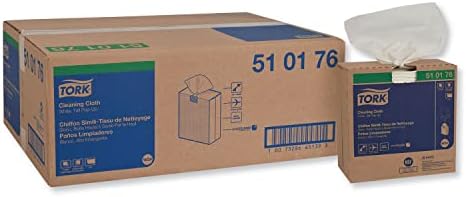 Cleaning Cloth White W24, Pop Up, 10 x 100 sheets, 510176