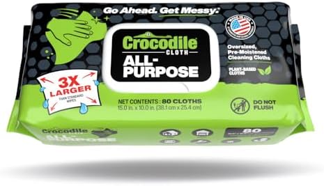 All-Purpose Plant-Based Cleaning Wipes, 80 Count