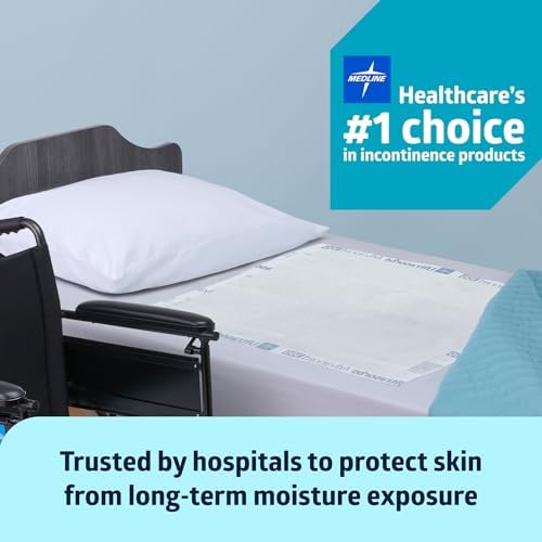 Ultrasorbs Drypads, 30" x 36", 25 Count, Super Absorbent Disposable Bed Pads, Large Incontinence Bed Pads, Chucks Protective Underpads, 10 Times More Absorbent, For Adults, Elderly