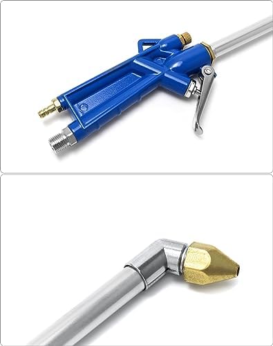 2 Set Air Blow Gun Pneumatic Engine Cleaning Gun with 4Ft Hose, Cleaning Degreaser Sprayer Tool