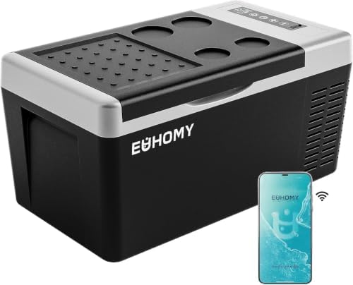 19QT 12 Volt Refrigerator, -4℉~68℉ Electric Cooler for Car