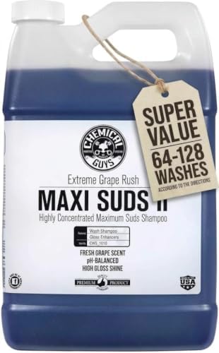 Maxi Suds II Foaming Car Wash Soap, Grape Scent, 1 Gallon