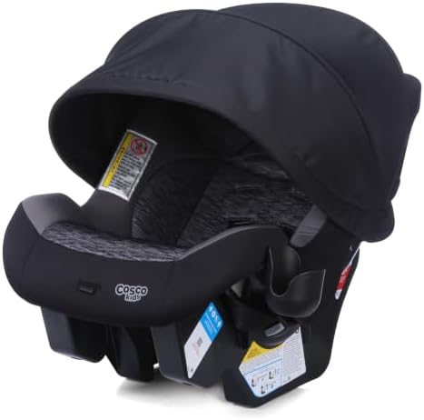 Kids ShadeVenture 2-in-1 Convertible Car Seat, Black Mondo
