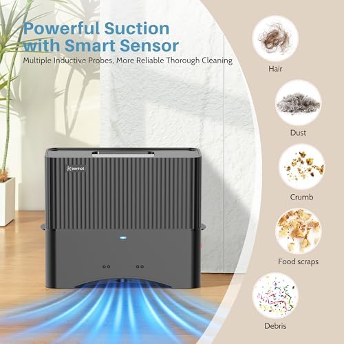 Touchless Vacuum Automatic Dustpan, Hair Vacuum for Salons, 20Kpa Suction