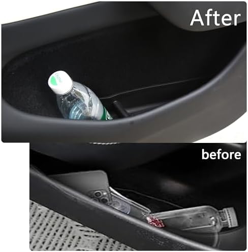 4PC Car Door Organizer Tray for Tesla Model Y Juniper 2026 2025