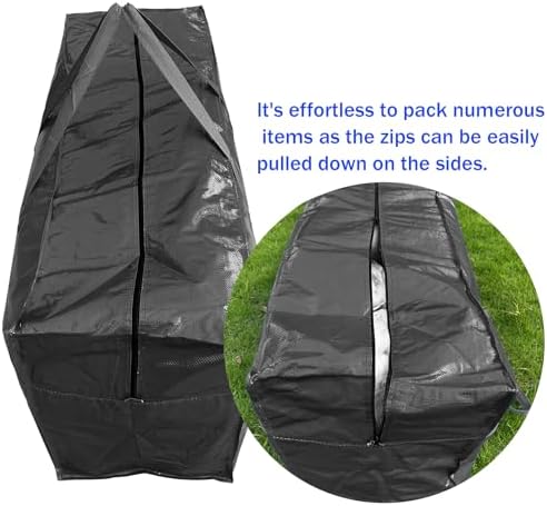 66 Gallon Extra Large Storage Bags, Huge Moving Bags Heavy Duty with Zipper