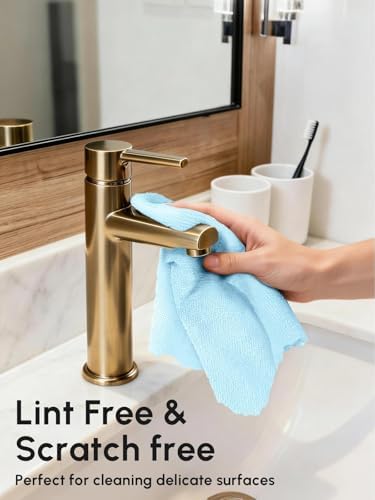 Microfiber Cleaning Cloths Roll 75 Pack 12x12 Inch Lint Free