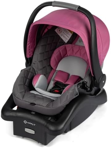 OnBoard™ Insta-Latch™ DLX Infant Car Seat with Base, Baby Car Seat for 4-30 lbs., Rear Facing Car Seat, Beach Rose