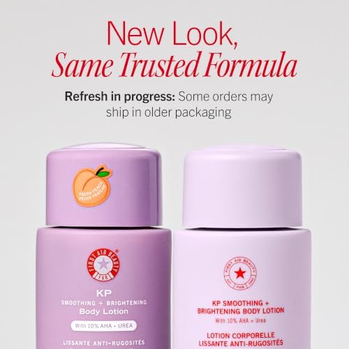 KP Smoothing and Brightening Body Lotion, 6.7 fl oz, Peach