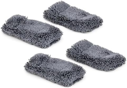 PFM Trickle Trap, Hyper-Absorbent Car Drying Pads, Prevents Water Spots and Etching, Machine Washable, 2’ x 4”, Set of 4