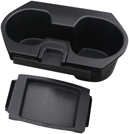 Civic Cup Holder Insert & Coin Holder Tray for Center Console Compatible with 10th Gen Civic Lx Ex Si Accessories Coupe Sedan Hatchback Sport 2016-2020 83446-TBA-A01ZA